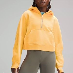 Lulu Lemon scuba half-zip hoodie